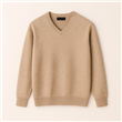 8105 - Sweater Escote V Mouline TALLE ESPECIAL